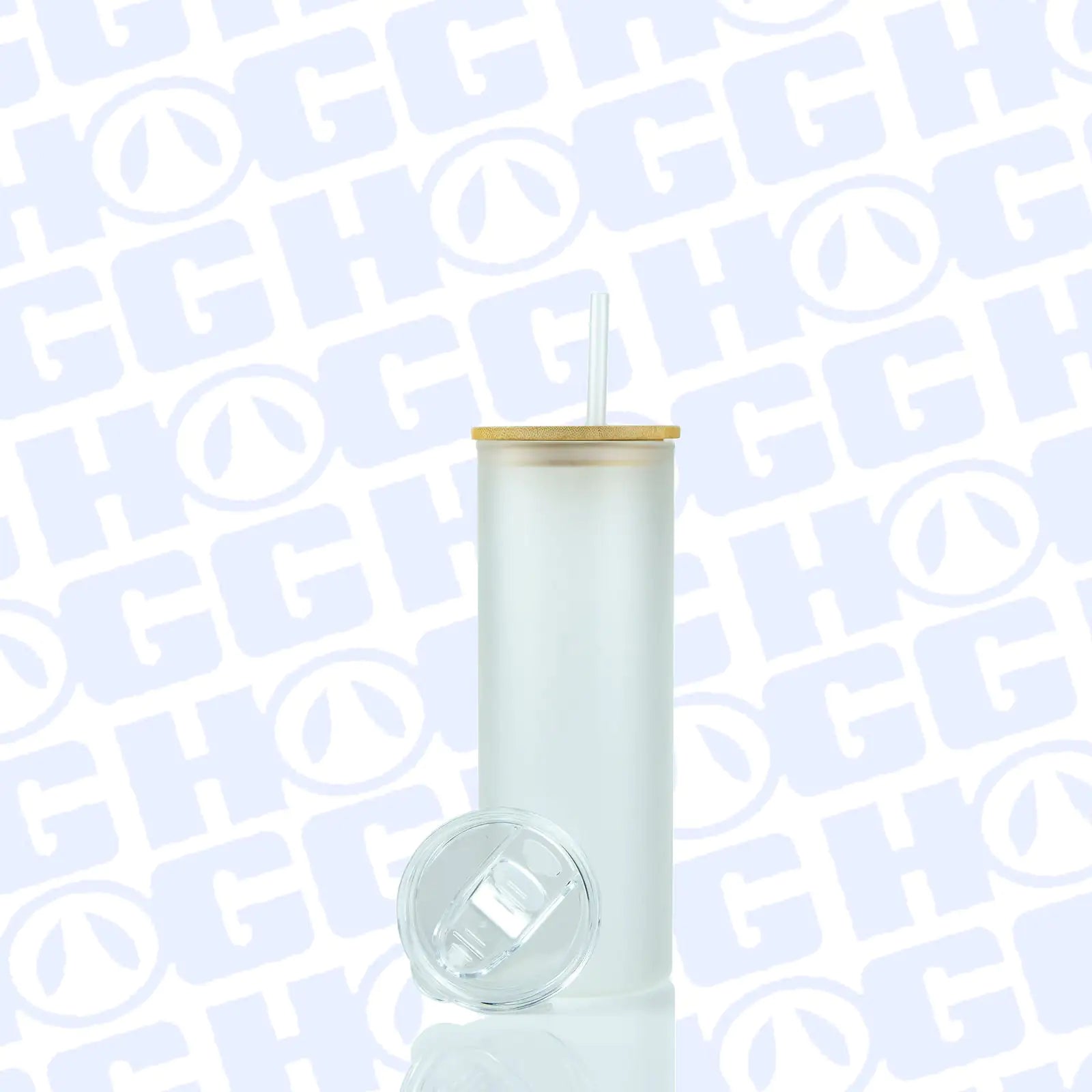 20oz SUBLIMATABLE MATTE GLASS SKINNY DUO TUMBLER